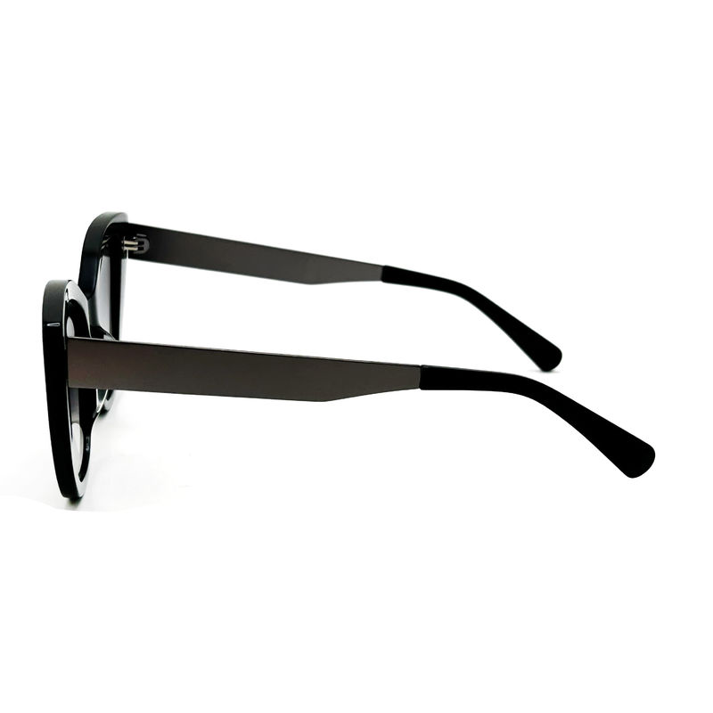 AS091M Klassische Frauen-Acetat-Sonnenbrille mit CR 39-Linse 100% UV-Schutz 145mm Schläfenlänge