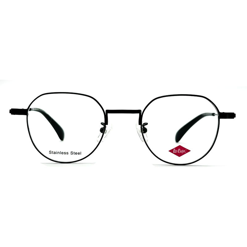 FM3222 Quadrat Unisex aus Edelstahl optischer Metallrahmen Größe 46-21-142