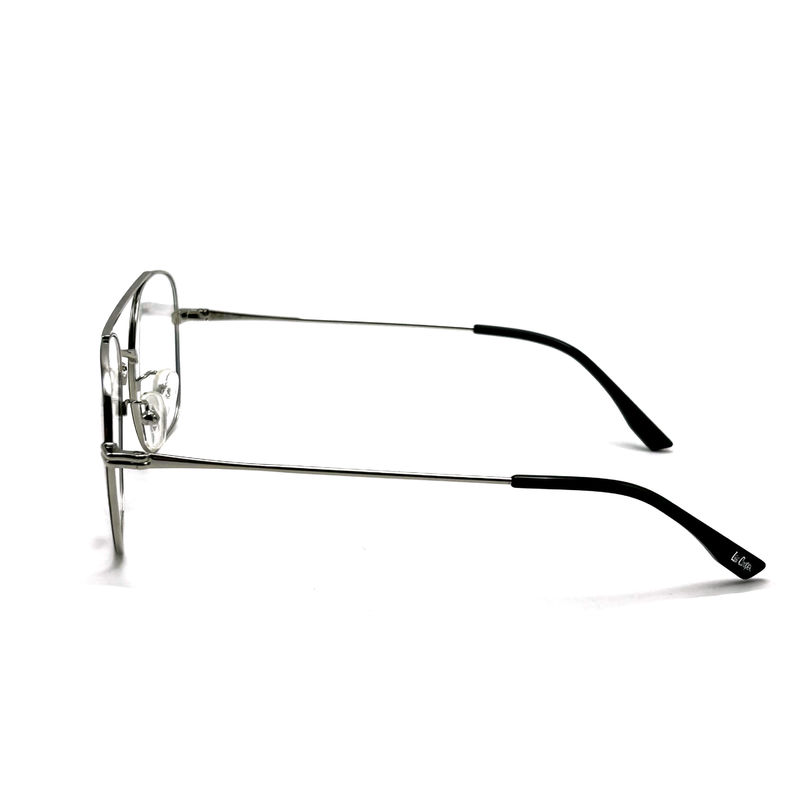 FM7112 Quadrat Unisex optischer Metallrahmen aus Edelstahl Größe 53-20-145