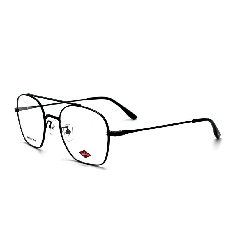 FM7112 Quadrat Unisex optischer Metallrahmen aus Edelstahl Größe 53-20-145