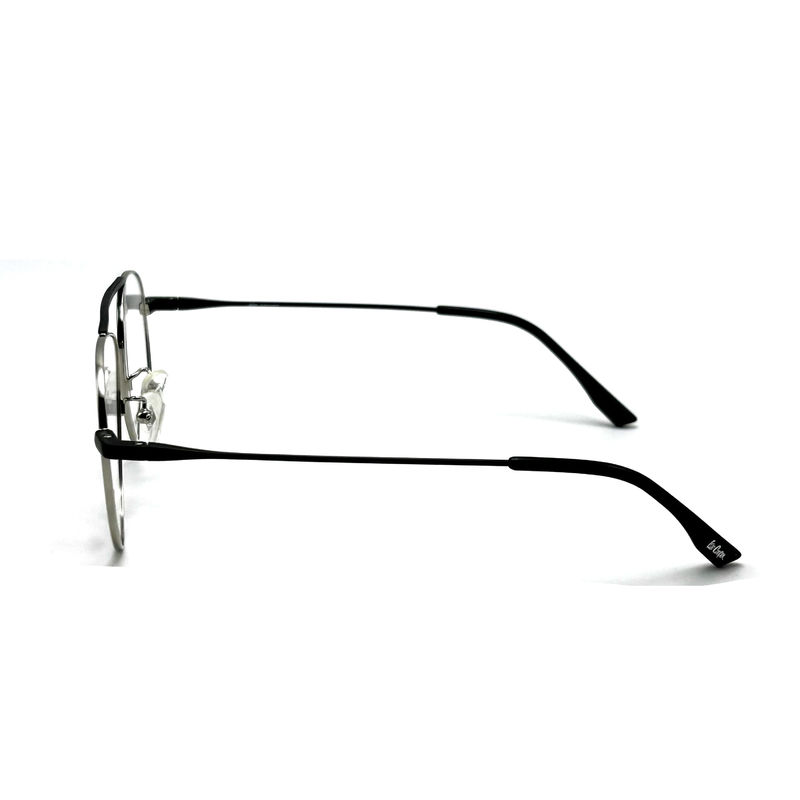 FM7115 Optische Metallrahmen aus Edelstahl für Frauen mit rundem Rahmen 50-19-142