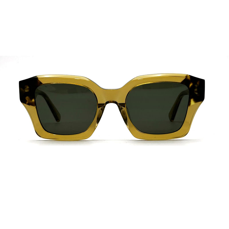 AS097 Sonnenbrille aus Acetatrahmen mit CR 39-Linsen Frauen Augenform UV-geschützte Sonnenbrille