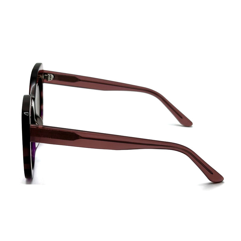 Quadratische Augenform Acetatrahmen Sonnenbrille für Frauen 100% UV-Schutz-Modell AS104,Sonnenbrille OEM-Fabrik