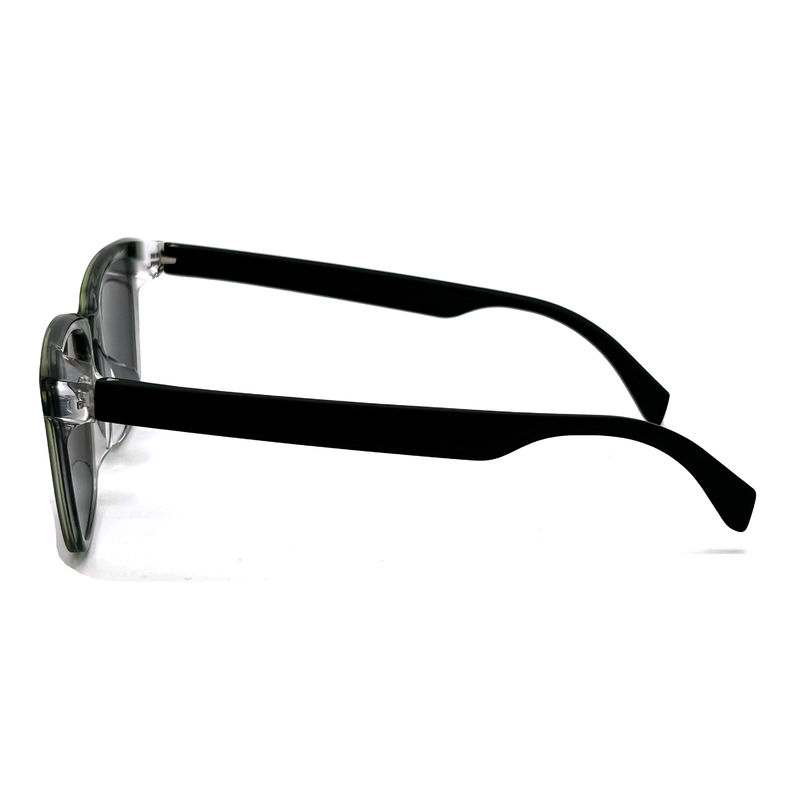 AS110 Unisexquadratische Sonnenbrille mit Acetatrahmen, 100% UV-Schutz und CR 39-Linse