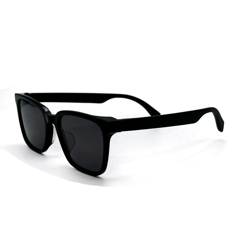 AS110 Unisexquadratische Sonnenbrille mit Acetatrahmen, 100% UV-Schutz und CR 39-Linse