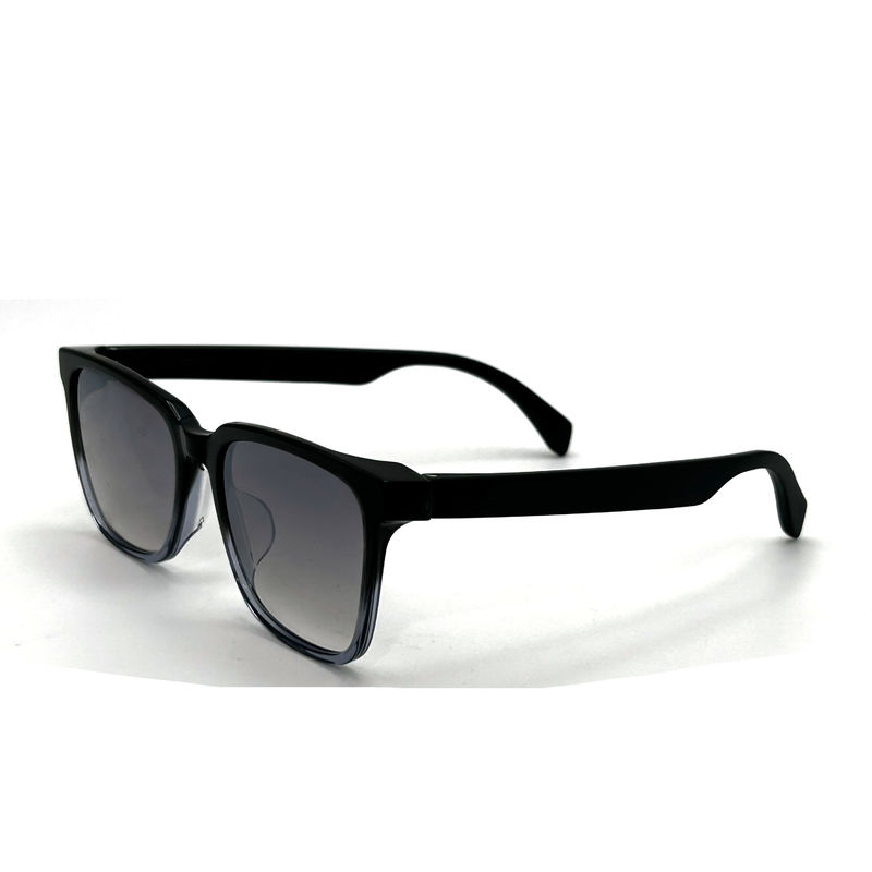 AS110 Unisexquadratische Sonnenbrille mit Acetatrahmen, 100% UV-Schutz und CR 39-Linse