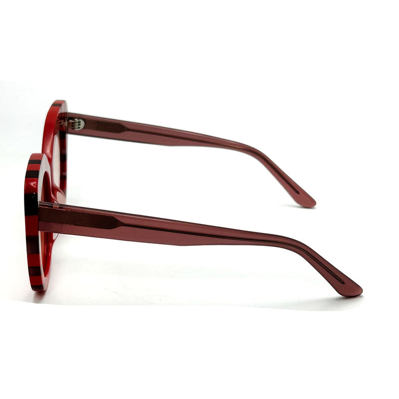 Quadratische Augenform Acetatrahmen Sonnenbrille für Frauen 100% UV-Schutz-Modell AS104,Sonnenbrille OEM-Fabrik