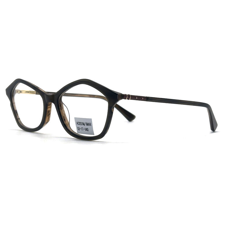 AD201M Stylische und langlebige Acetat-Optikrahmen für B2B-Einkauf,OEM/ODM-Fabrik