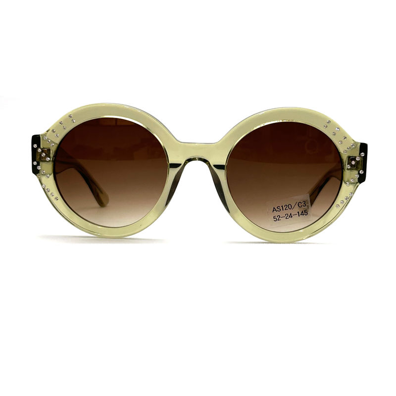 Erleben Sie unvergleichlichen Komfort und Stil mit Acetate Frame Sonnenbrillen-AS120, kundenspezifische Sonnenbrillen OEM / ODM-Fabrik