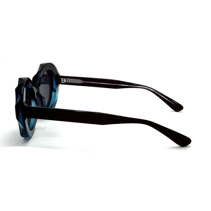 Sonnenbrille aus Acetatrahmen mit 100% UV-Schutz-AS123, ODM/OEM