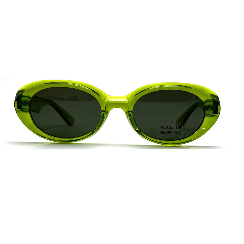 Sonnenbrille mit Acetatrahmen Modische ovale Augenform und klassische Brille Stil-Modell AS075,Sonnenbrille Hersteller OEM/ODM