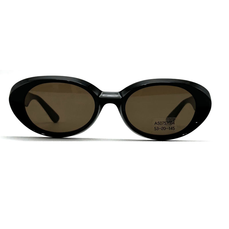 Sonnenbrille mit Acetatrahmen Modische ovale Augenform und klassische Brille Stil-Modell AS075,Sonnenbrille Hersteller OEM/ODM