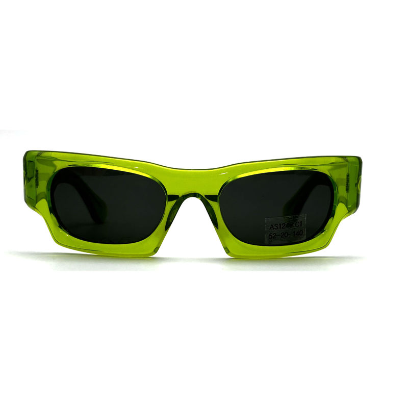 Unisex-Sonnenbrille aus klassischem Acetatrahmen mit UV-Schutz und CR 39 Linsenmodell AS124, Sonnenbrille kundenspezifisch