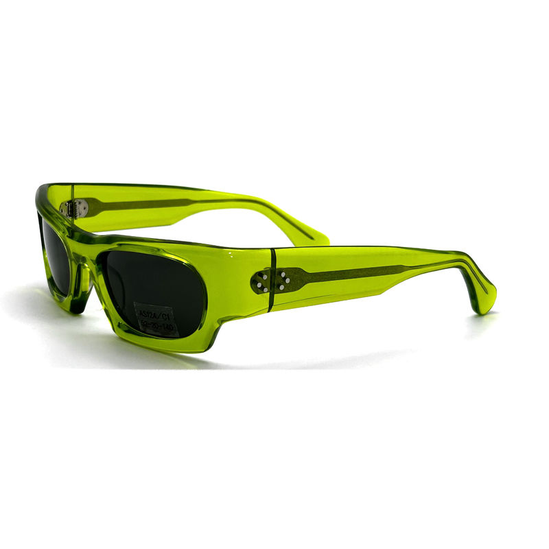 Unisex-Sonnenbrille aus klassischem Acetatrahmen mit UV-Schutz und CR 39 Linsenmodell AS124, Sonnenbrille kundenspezifisch