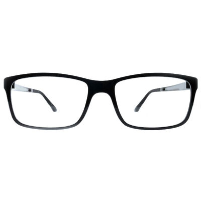 Guter Preis FU1743 Unisex Flexible TR90 Optikrahmen Schwarze Widerspiegelungsglasbrille Online