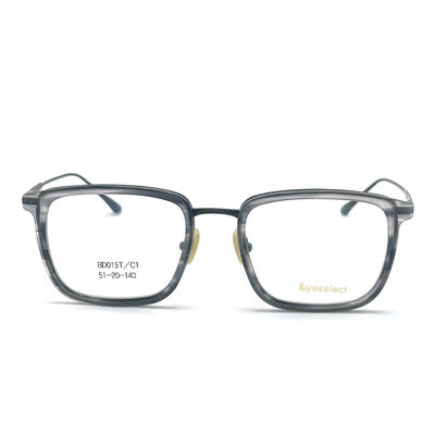 Guter Preis BD015T Unisex Acetat-Metallrahmen mit Titan - Das ultimative Modeaccessoire Online