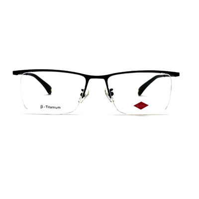 Guter Preis TF3251 Titanrahmen für Männer-Sophisticated Glasse mit halbrandloser Augenform Online
